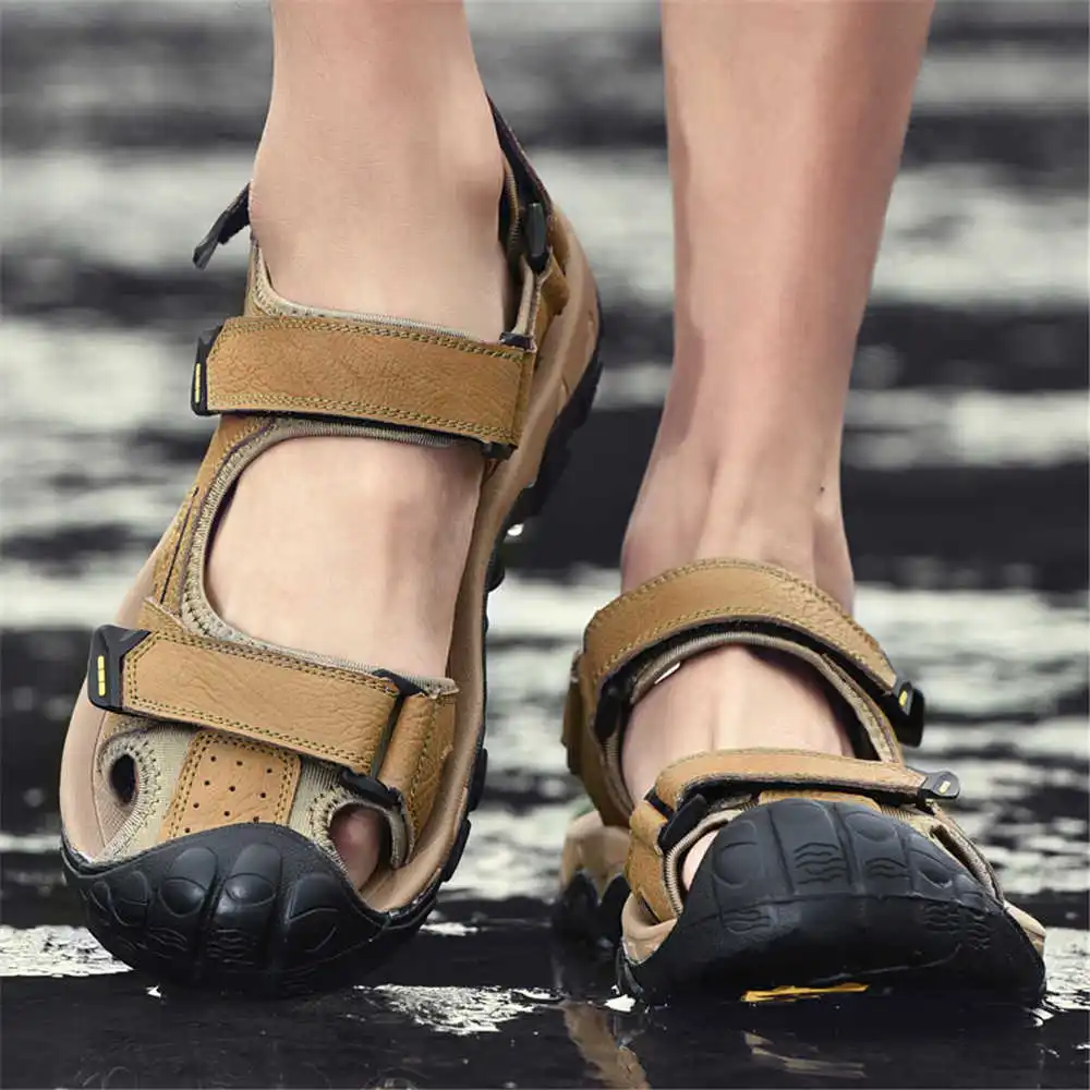 Luxury Lifestyle Resorts - Number 44 Natural Cowhide Water Slippers