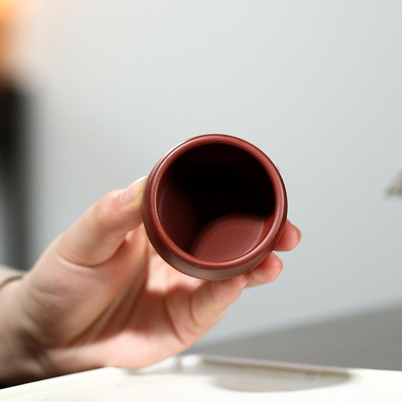 Yixing Purple Clay Travel Tea  - đánh giá và giá Handmade Ceramic Mug