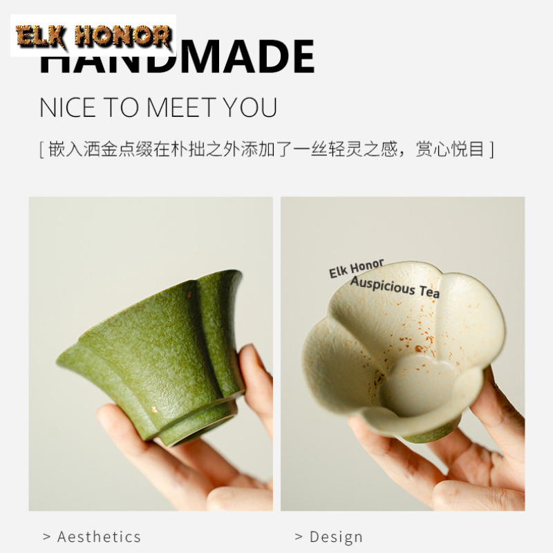 60ml Green Tangerine Sprinkled - đánh giá và giá Handmade Ceramic Mug
