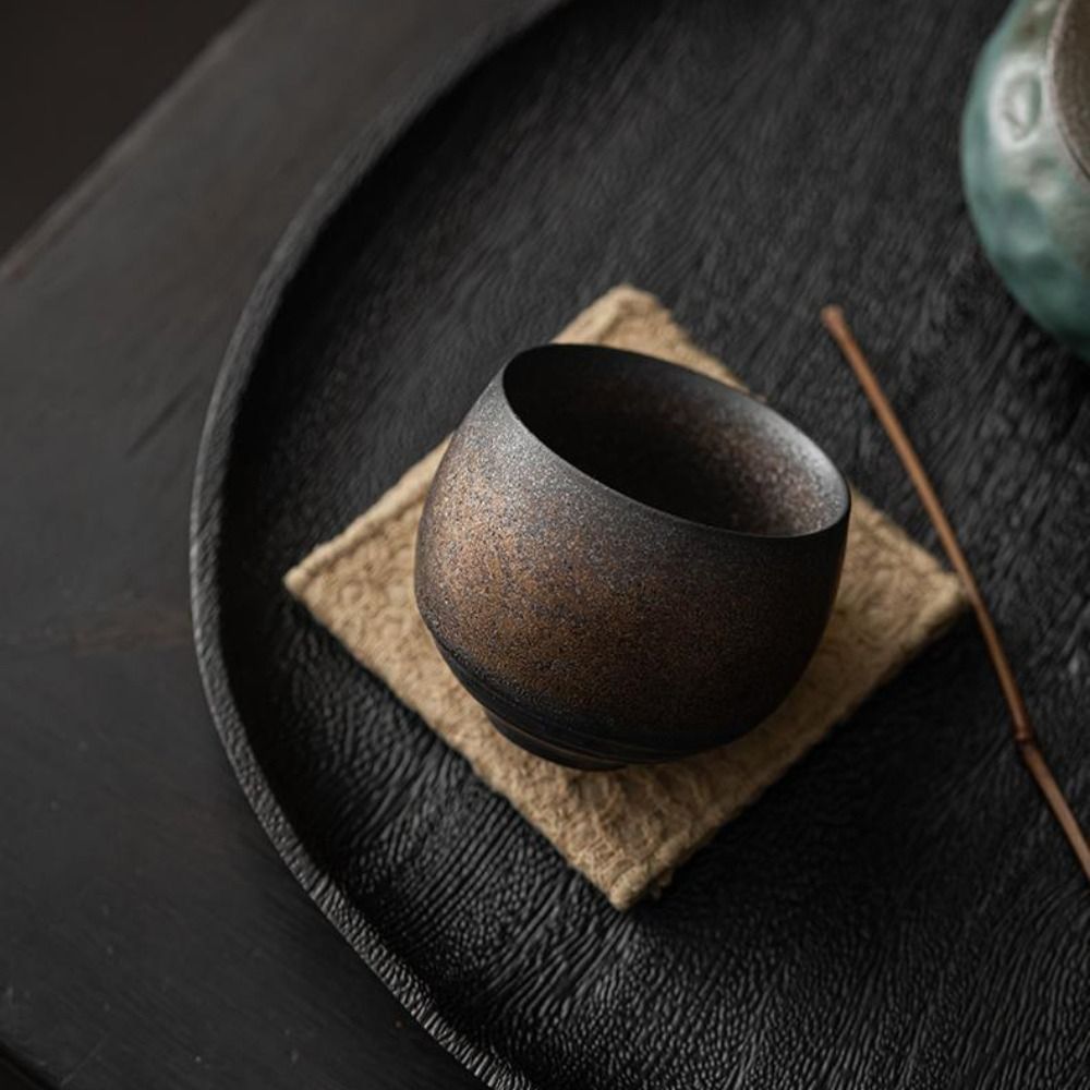 Kung Fu Tea Set Japanese Stone - đánh giá và giá Handmade Ceramic Mug