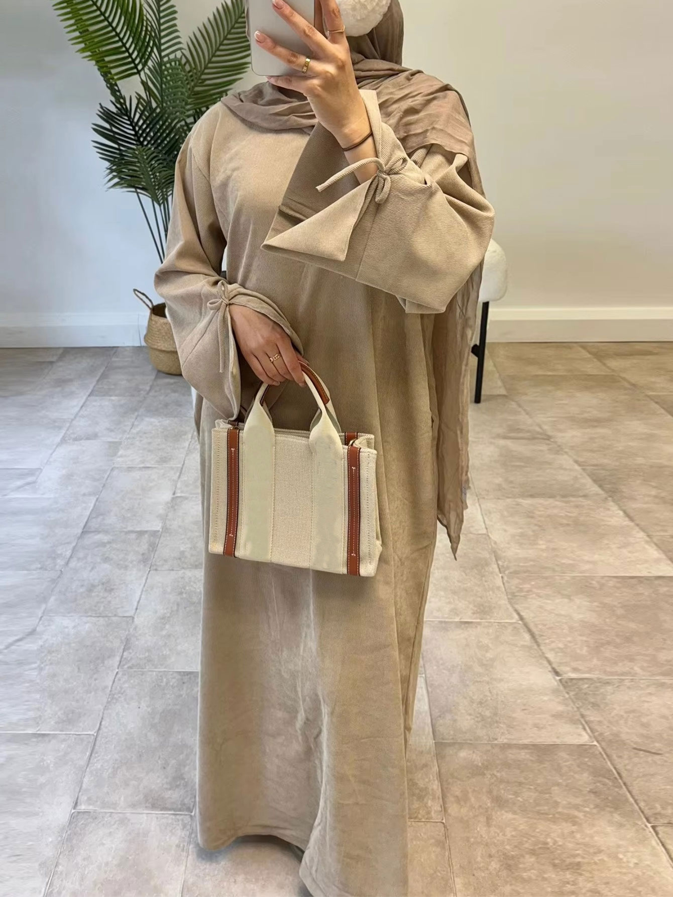 Ramadan Bow-knot Dubai Abaya D - đánh giá và giá Luxury Lifestyle Women