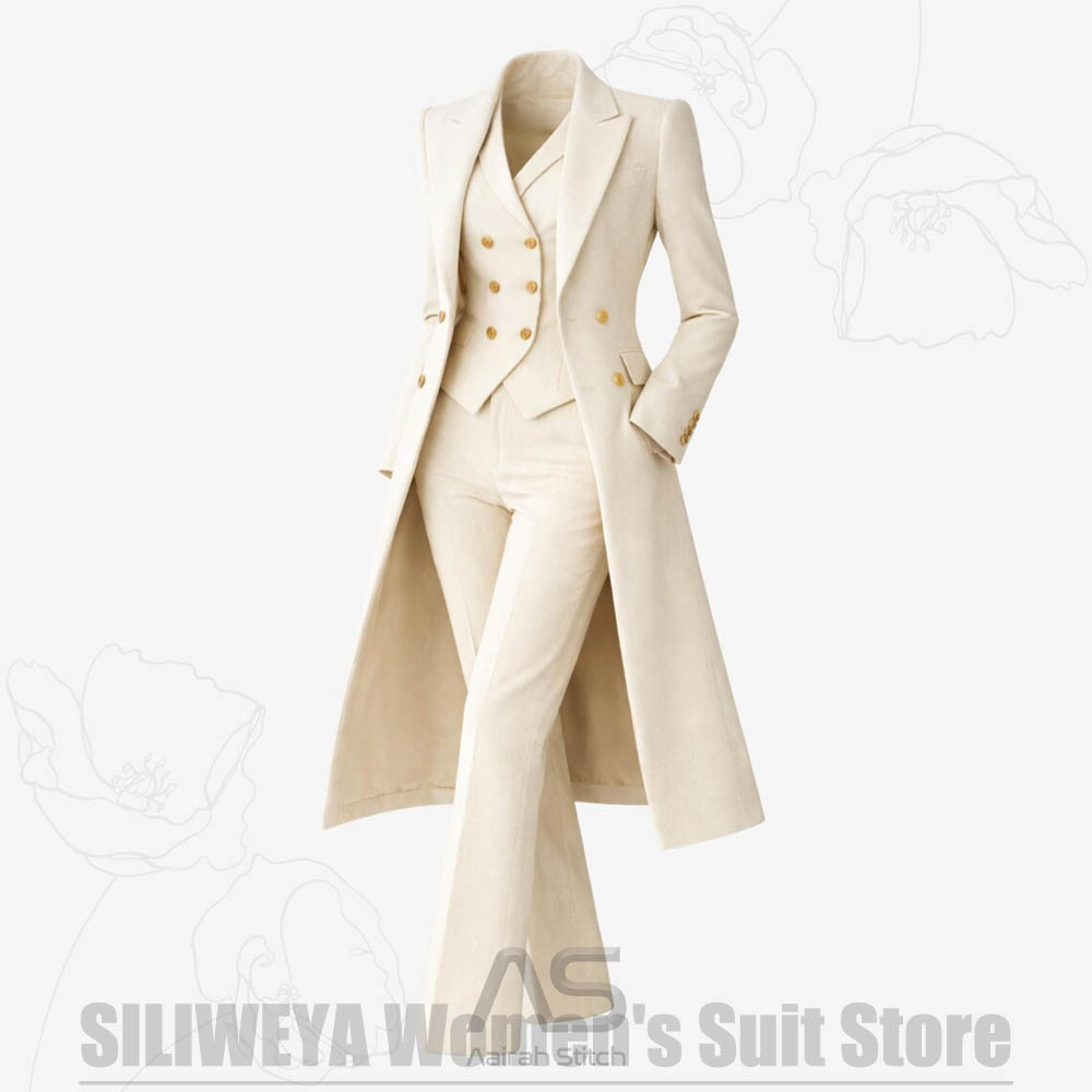 Women's Suit 3 Piece Double Br - đánh giá và giá Luxury Lifestyle Women
