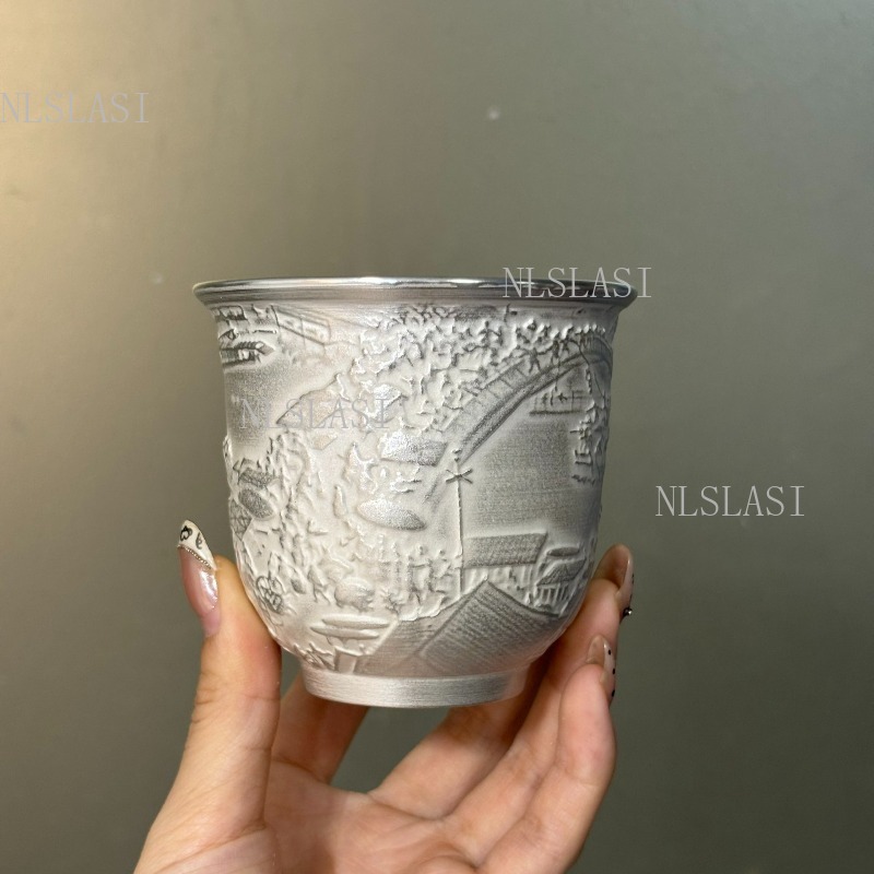 Silver Inner Pot Kung Fu Ceram - đánh giá và giá Handmade Ceramic Mug