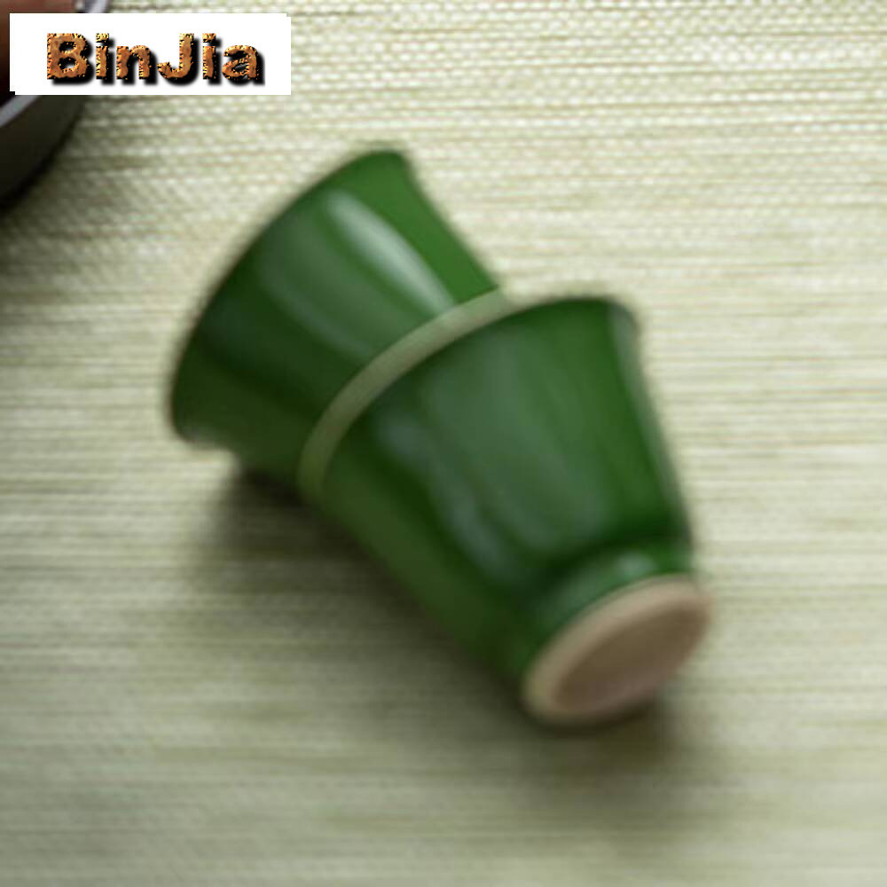 2pc/set Blackish Green Handmad - đánh giá và giá Handmade Ceramic Mug